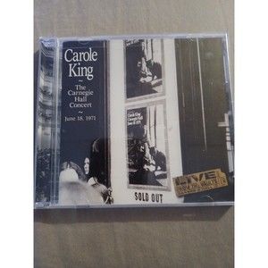 The Carnegie Hall Concert: June 18 1971 Carole King CD Feb-2008 Legacy
